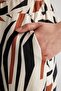 Palazzo Printed Linen Blended Trousers Z6857az23sm - 5
