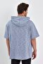 Hooded Oversize T-shirt (un-0098) - 4