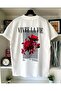 Vivre La Vie (Live Your Life) Design Printed Oversize Cotton Combed T-shirt - 3