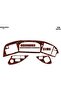 Meriç ®   Mercedes Tourismo Front Glove Box Trim Mahogany 19 Piece 2007-2010 - 2