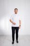 Interview Polo Neck 100% Cotton Textured White T-shirt - 5