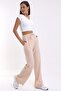 Pocket Detailed Wide Leg/Relaxed Cut High Waist Sweater Knitted Trousers