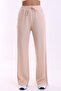 Pocket Detailed Wide Leg/Relaxed Cut High Waist Sweater Knitted Trousers - 5