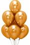 Chrome Balloon Birthday and Party Supplies 12 Inch Mirror Baloons Colorful Colorful 7 Pcs - 6
