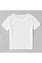 White Emoji Printed Kids Tshirt - 2