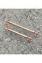 Berra 224 (ROSE GOLD) Handle TV Unit Console Dresser Drawer Kitchen Cabinet Door Furniture Handle 224mm