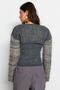 Anthracite Crop Openwork/Perforated 2-Piece Knitwear Sweater Twoaw24Kz00099 - 5