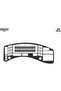 Meriç ®   Mercedes 403 Front Glove Box Trim Carbon 25 Piece 2001-2005