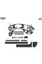 Meriç ®   Mercedes Travego Front Glove Box Trim Glossy Black 27 Piece 2005-2010
