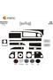 Meriç ®   Mercedes 303 Front Glove Box Trim Carbon 16 Pieces 1992-1995 - 2