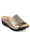 Attica 32257-772 Gel Anatomical Women's Slippers Steel 36-40
