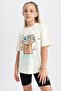 Girl's Star Wars-mandalorian Relax Fit Short Sleeve T-Shirt
