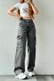 Melina Tess Blue Smoked Snow Women's Lycra Model Cargo Palazzo Trousers Without Back Pocket