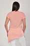 Women's Orange Side Slit Fat Wash Tunic PRA-489613-461436 - 3