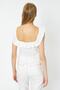 Women's Ruffle Detailed Short Sleeve Blouse - 8