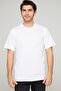 Men's Pack of 20 100% Cotton Lycra 90% Cotton 0-Neck Undershirt White - 3