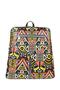 Yellow Striped Women's Backpack 936 - 3