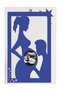 Pregnant Mother - Gift Wooden Ultrasound Frame Blue - 3