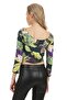 Women's Patterned Fairy Patterned Printed Basic Blouse BD2010 - 2