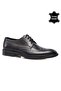 Genuine Leather Black Men's Classic Shoes PRA-649289-394142 - 2