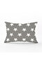 Star Patterned Digital Printed Decorative Rectangular Pillow Throw Pillow Cover
