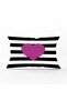 Heart Patterned Digital Printed Decorative Rectangular Pillow Throw Pillow Cover