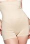 Women's Beige Long Waist Short Leg Corset