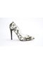 Pantofi cu toc clasic imprimat - 3