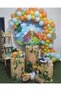 100 Pieces Dinosaur Concept Balloons and Balloon Chain Party Birthday Concepts