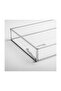 30x20x6cm Silver Glass Box with Lid Chocolate Jewelry Accessory Photo Wedding Engagement Promise Organization - 5