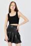 Siyah Crop Top