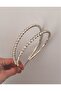 Silver Color Crystal Stone Double Crown Hair Accessory Bridal Engagement Henna