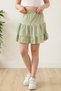 Skirt with Elastic Waist Shorts - 4