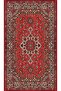 سجادة صلاة بنمط هندسي مزين بالزهور مقاس 70x120
