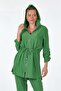 Green Hooded Women's Cap -23107504 - 7