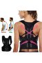 Shoulder Waist Back Belt Women Men Anti-Hunchback Posturex Adjustable Underwire Upright Posture Corset - 3