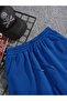 Plus Size Unprinted Plain Basic Summer Sports Shorts - Daily Combed Cotton Shorts - 3