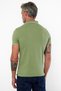 Men's Close-Fitting Basic Polo Neck Short Sleeve Solid Mint T-Shirt - 7