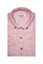 Short Sleeve Red Men's Shirt Loose Fit Full Cotton