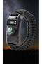 Paracord Emergency Sos LED Light + Compass And Whistle Fire Starter Magnesium Rod