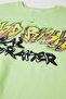 Girl's Graffiti Printed T-shirt - 3