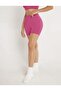 Women's Elastic Waist Pink Tights - 3