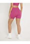 Women's Elastic Waist Pink Tights - 4