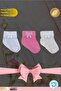 Organic Cotton Baby Socks with Bow and Accessories 0-2 Years
