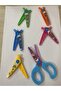 6-Piece Mr. Diy Craft Scissors Blue Set Shaped Scissors - 4