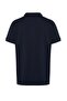 Lacivert Regular/Normal Kesim %100 Pamuklu Çapa Nakışlı Polo Yaka T-shirt TMNSS23PO00031 - 9