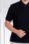 İnterview Sarar Polo Neck 100% Cotton Black T-Shirt - 4