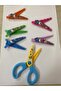 6-Piece Mr. Diy Craft Scissors Blue Set Shaped Scissors - 2