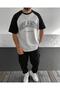 Orlando Florida Printed Black Oversize T-shirt - 2