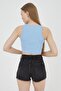 Halter Yaka Fitilli Crop Atlet - 6